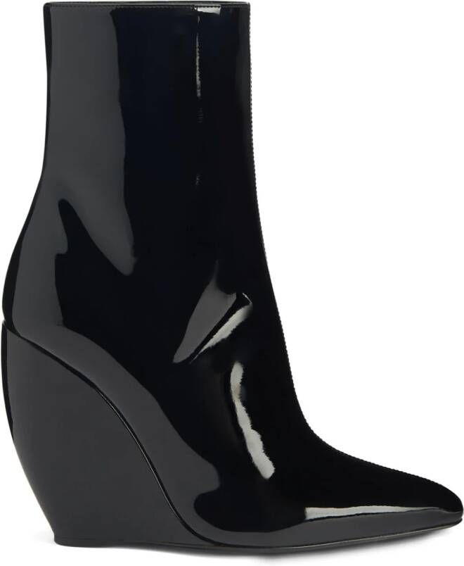 Giuseppe Zanotti 105mm Tylde wedge boots Black