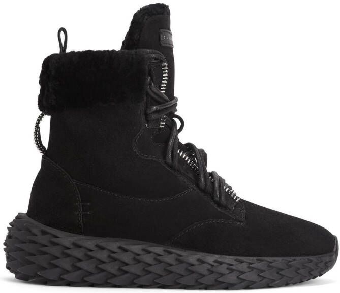 Giuseppe Zanotti Urchin hi-top sneakers Black