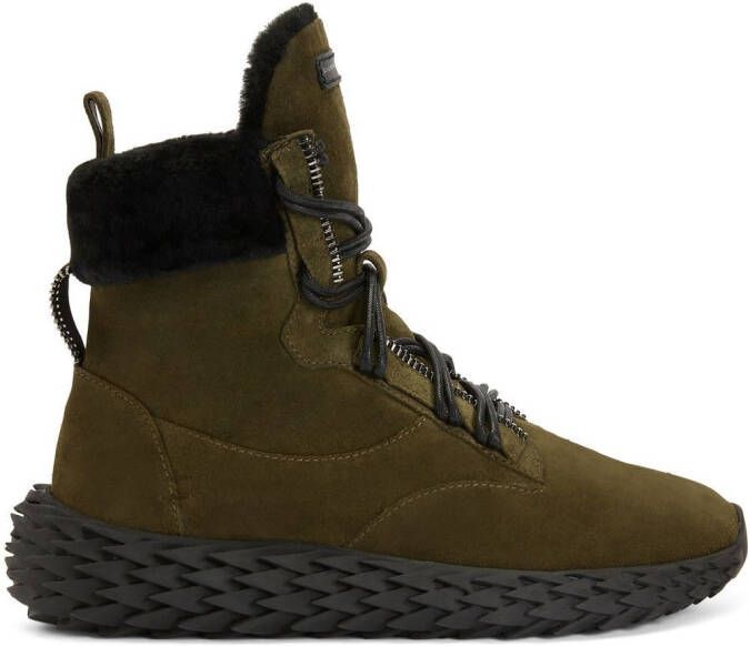 Giuseppe Zanotti Urchin high-top sneaker boots Green