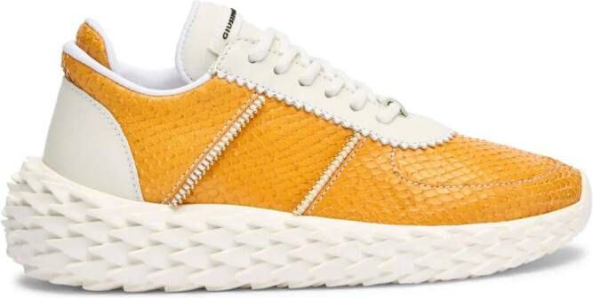 Giuseppe Zanotti Urchin sneakers Yellow