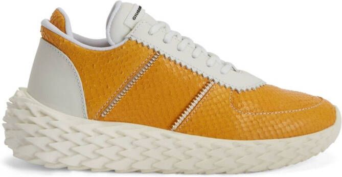Giuseppe Zanotti Urchin sneakers Yellow