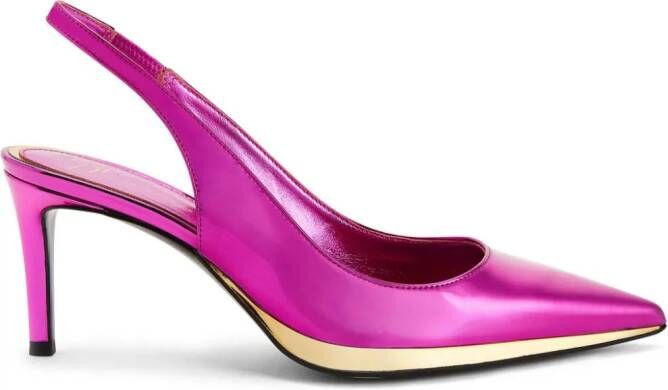Giuseppe Zanotti Virgyn 70mm leather pumps Pink