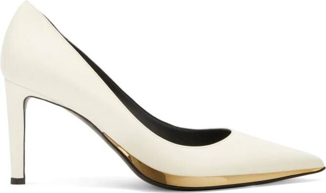Giuseppe Zanotti 85mm Virgyn pumps White