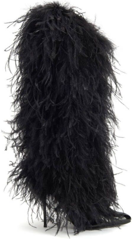 Giuseppe Zanotti Xylia 105mm knee boots Black