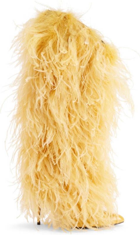 Giuseppe Zanotti 105mm Xylia knee-high boots Yellow