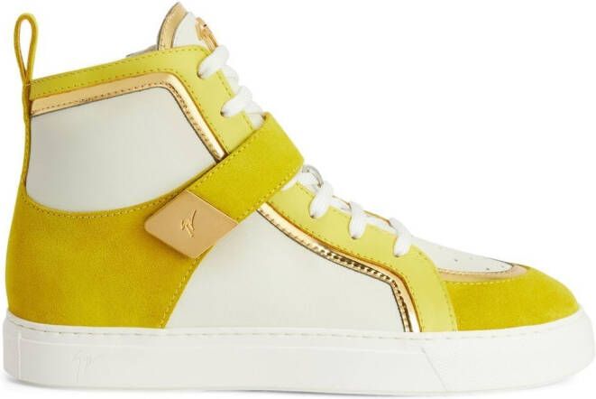 Giuseppe Zanotti Zenas high-top sneakers Yellow