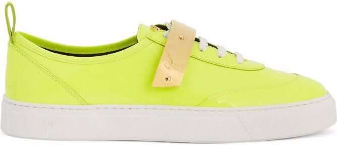 Giuseppe Zanotti Zenas low-top sneakers Yellow