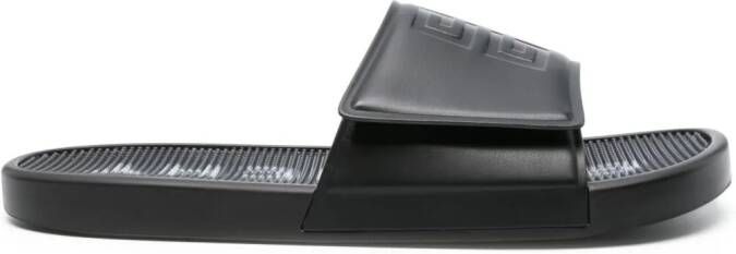 Givenchy 4G-debossed slides Black