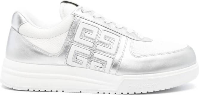 Givenchy 4G-embellished leather sneakers White