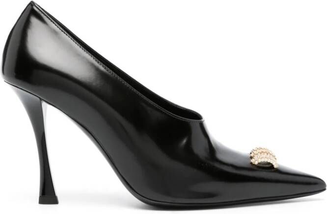 Givenchy crystal-embellished pointed pumps Black
