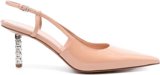 Givenchy G-Cube leather pumps Neutrals