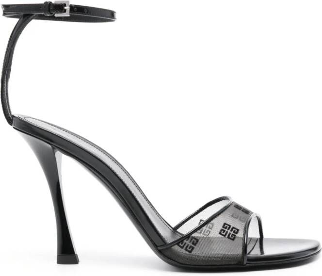 Givenchy Stitch 95mm sandals Black