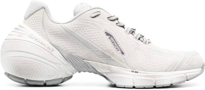 Givenchy TK-MX suede low-top sneakers Grey