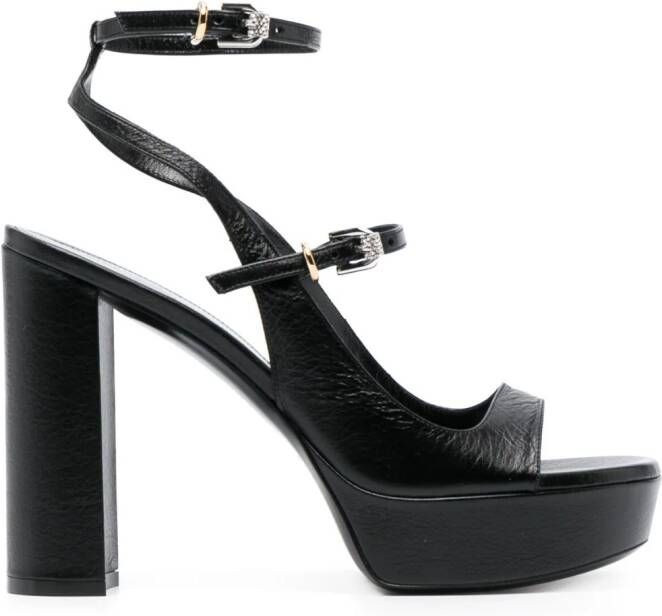 Givenchy Voyou 115mm platform sandals Black