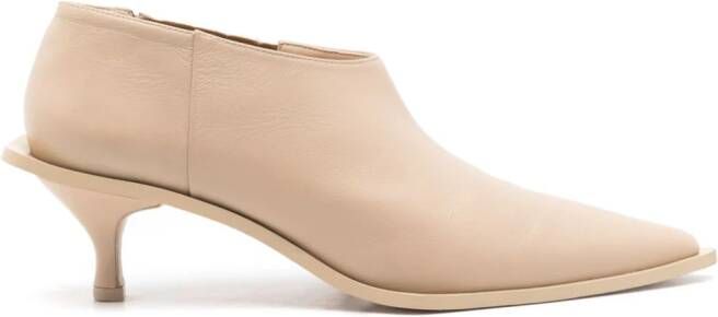 Gloria Coelho slip-on ankle boots Neutrals