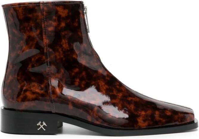 GmbH Adem tortoiseshell ankle boots Brown