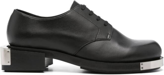GmbH Nazim logo-engraved derby shoes Black