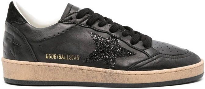 Golden Goose Ball Star leather sneakers Black