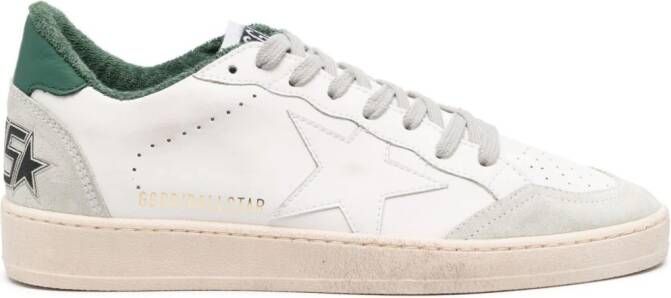 Golden Goose Ball Star leather sneakers Green