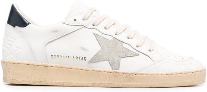 Golden Goose Ball Star leather sneakers White