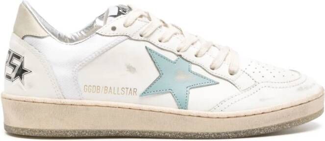 Golden Goose Ball Star leather sneakers White