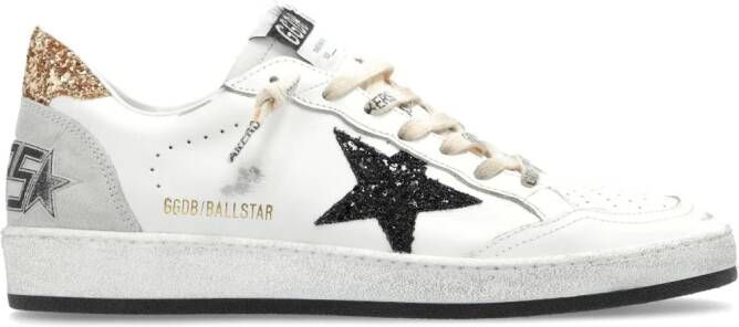 Golden Goose Ball Star leather sneakers White