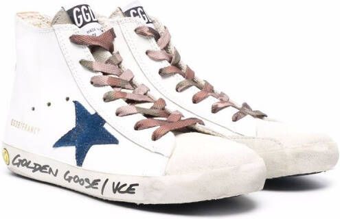 Golden Goose Kids Francy high-top sneakers White