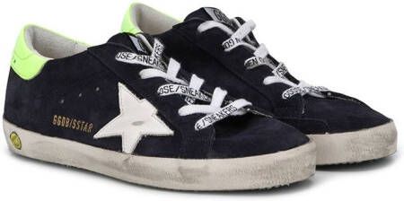 Golden Goose Kids low top Superstar sneakers Blue