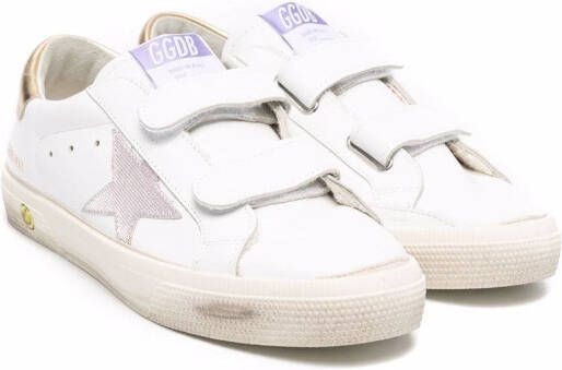 Golden Goose Kids May School sneakers White