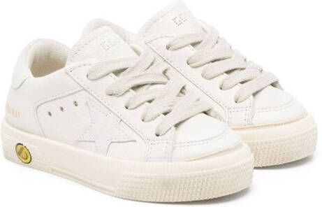 Golden Goose Kids star-patch low-top sneakers White