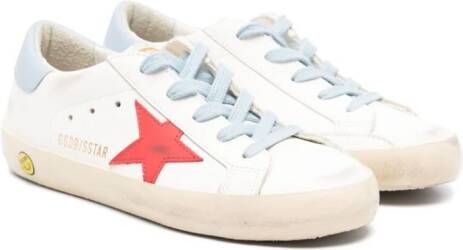 Golden Goose Kids Super Star Classic leather sneakers White