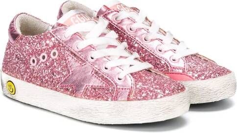 Golden Goose Kids Superstar sneakers Pink