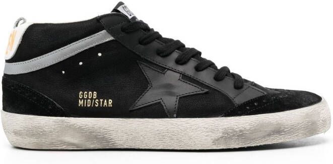 Golden Goose Mid-Star high-top sneakers Black