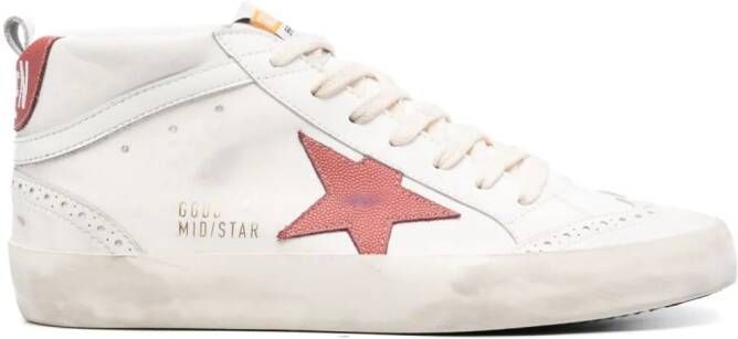 Golden Goose Mid Star sneakers White