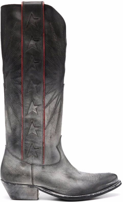 Golden Goose pointed-toe boots Black