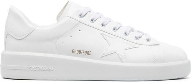 Golden Goose Purestar faux-leather sneakers White