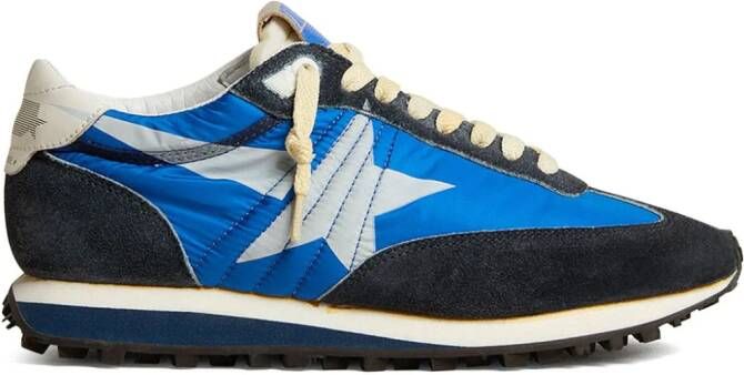 Golden Goose Running Marathon panelled sneakers Black