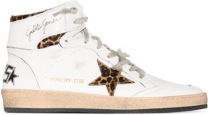 Golden Goose Sky-Star high-top sneakers White