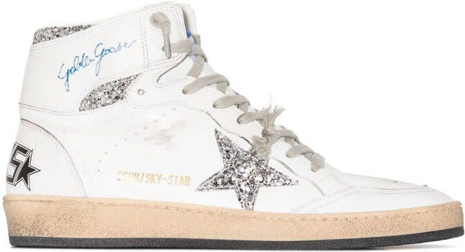 Golden Goose Sky-Star high-top sneakers White
