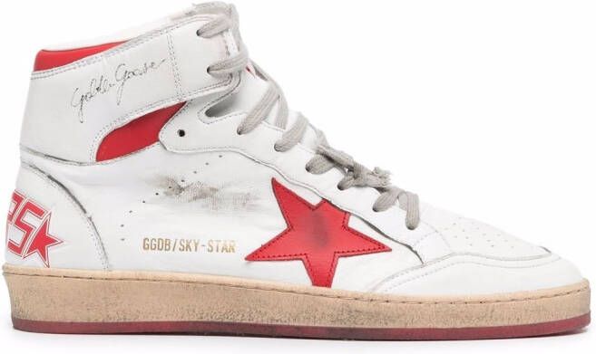 Golden Goose Sky-Star high-top sneakers White
