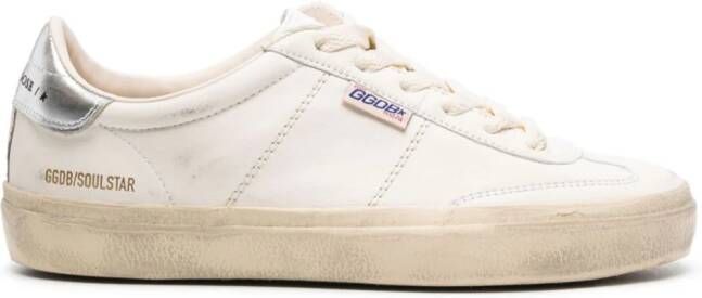 Golden Goose Soul-Star leather sneakers Neutrals