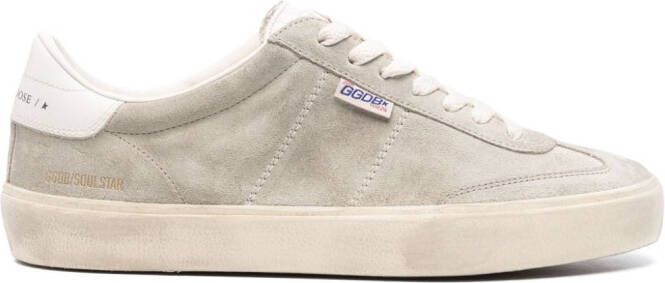 Golden Goose Soul-Star suede sneakers Neutrals