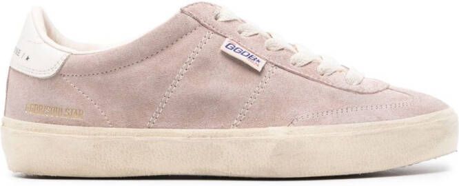 Golden Goose Soul Star suede sneakers Pink