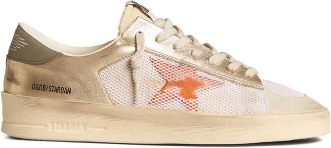 Golden Goose Stardan panelled sneakers White