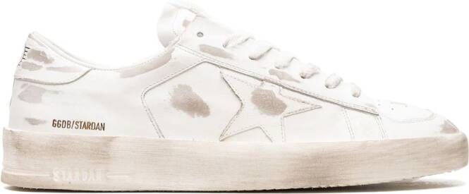 Golden Goose Stardan "white beige" leather sneakers