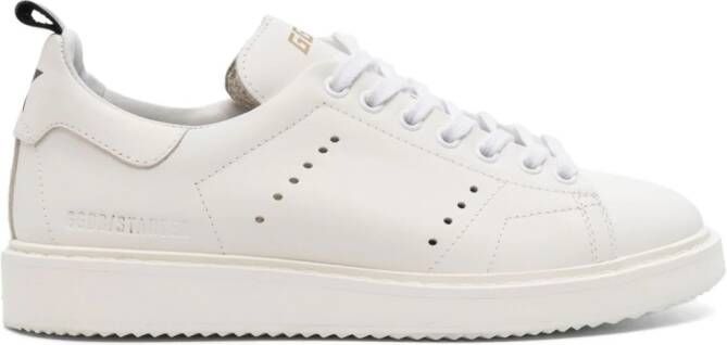 Golden Goose Starter leather sneakers White