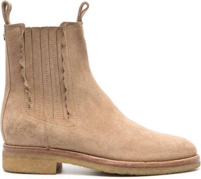 Golden Goose suede Chelsea boots Brown