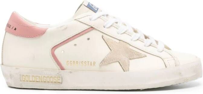 Golden Goose Super-Star leather sneakers Neutrals