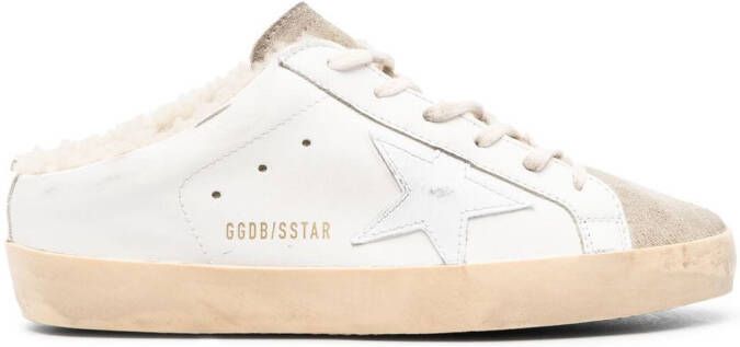 Golden Goose Super-Star Sabot lace-up sneakers White
