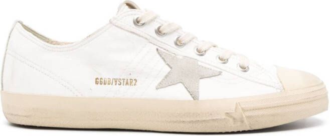 Golden Goose V-star lace-up sneakers White